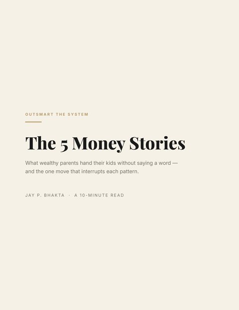 Primer cover, The 5 Money Stories
